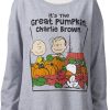 It's the Great Pumpkin Charlie Brown Sweatshirt