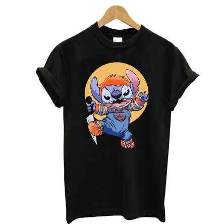 Stitch Good Guys Chucky Doll Moon T-Shirt