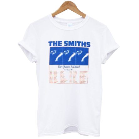 The Smiths The Queen Is Dead US Tour 86 T-shirt