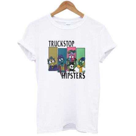 TruckStop Hipsters punk rock logo T-Shirt