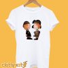 Charlie Brown And Lucy T shirt