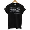 July 4th Quote Ron Swanson T-Shirt