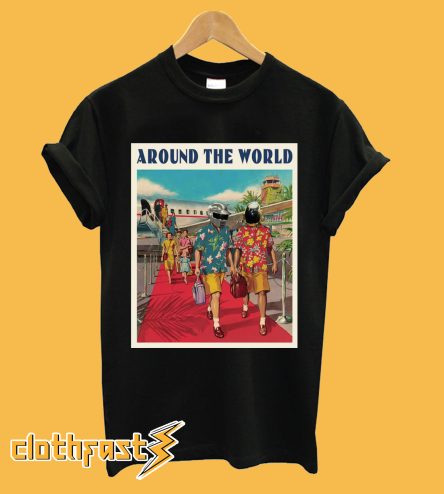 Around the world Daft Punk T Shirt