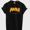 Poser Font Thrasher T shirt