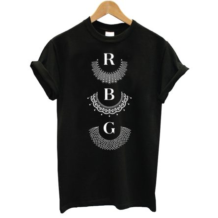 Ruth Bader Ginsburg RBG Collars T-Shirt