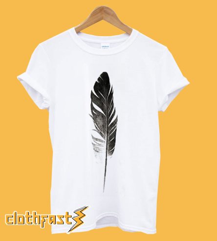 trinitas feather T-shirt