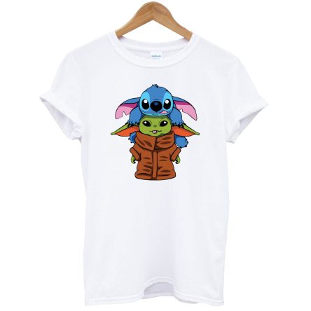 Baby Yoda and Baby Stitch T-Shirt