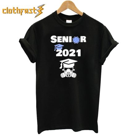 Senior 2021 Coronavirus Star Wars Mask T shirt