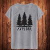 Explore Grey T Shirt