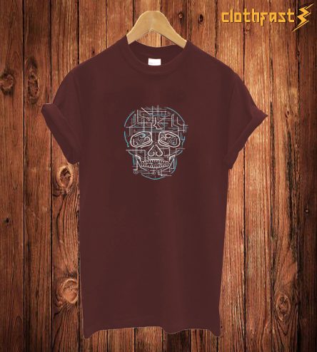 Sekeleton Robot T Shirt