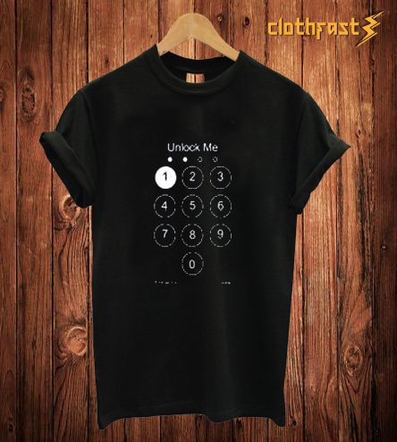 Unlock Me Black T Shirt