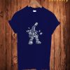 Astronaut Basball T Shirt
