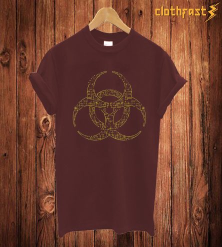 Zombie Coat Of Arms T Shirt