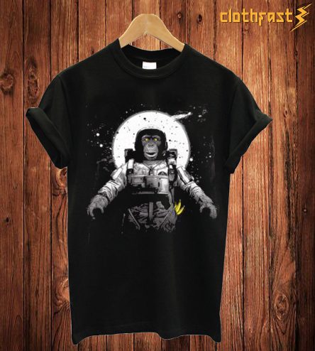 Astronaut Monkey T Shirt