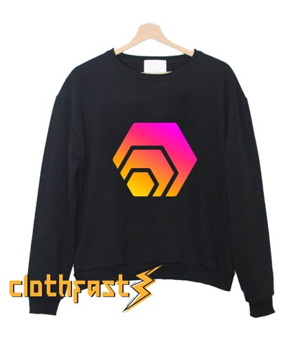HEX Crypto Hexagon Logo Sweatshirt