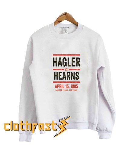 Hagler vs Hearns Sweatshirt