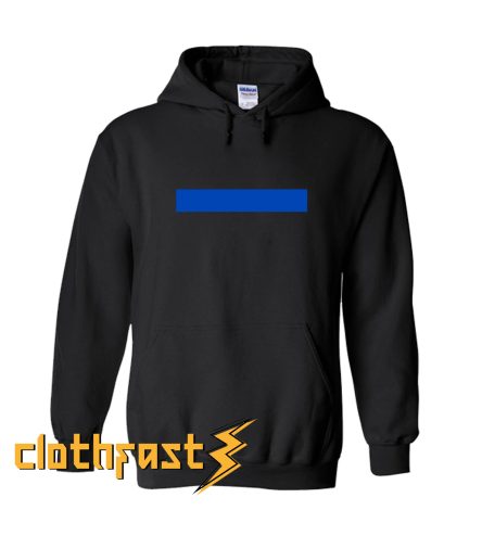 Support for Police Department - The Thin Blue Line Hoodie