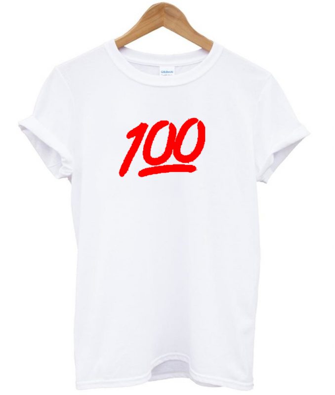 100 emoji tshirt