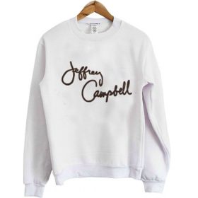 jeffrey campbell sweatshirt white