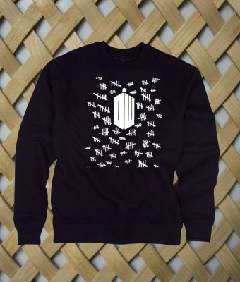 Doctor Who Tally Marks pullover