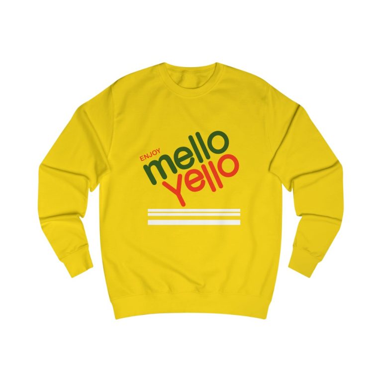 enjoy mello yello Mens Sweatshirt