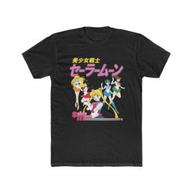 Sailor Moon Scouts Kanji T-Shirt Men