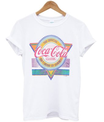 the official coca cola classic soft drink of sumthe official coca cola classic soft drink of summer t-shirtmer t-shirt