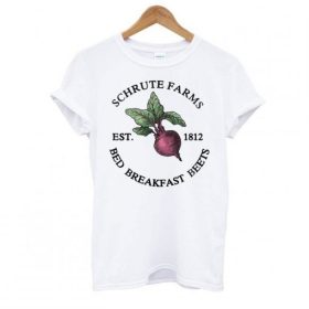 Schrute Farms Est 1812 Bed Breakfast Beets T Shirt KM