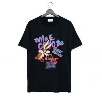 Wile E. Coyote Super Genius Looney Tunes 1993 T Shirt