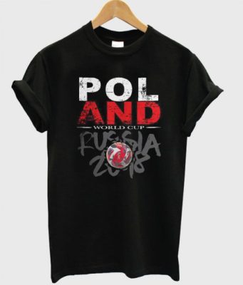 World Cup Football Russia Poland T-Shirt