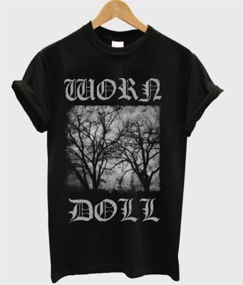 Worn doll T-shirt
