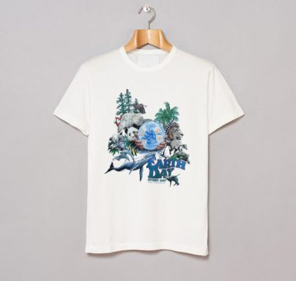 1990 Earth Day National Wildlife T-Shirt THD
