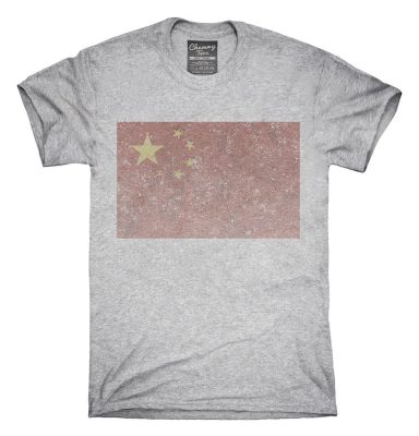 Retro Vintage China Flag T-Shirt