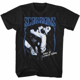 Scorpions First Sting Black Adult T-Shirt