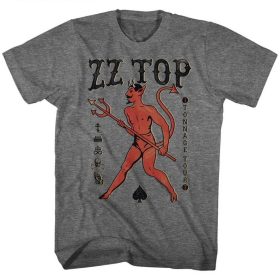 ZZ Top Tonnage Tour Graphite Tshirt