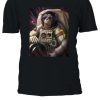 Astronaut Funny Monkey Chimp In Space T-shirt