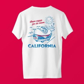SONIC STATE CALIFORNIA Tshirt back