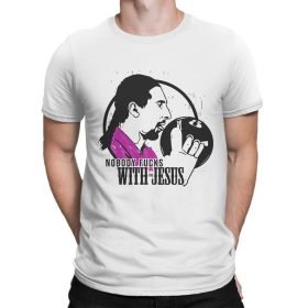 The Big Lebowski Nobody Fuc..s With Jesus T-Shirt