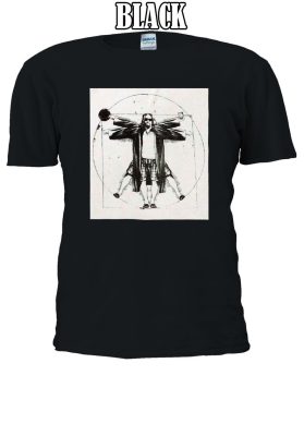 The Big Lebowski Vitruvian The Dude T-shirt