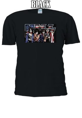 The Kiss American Rock Band T-shirt