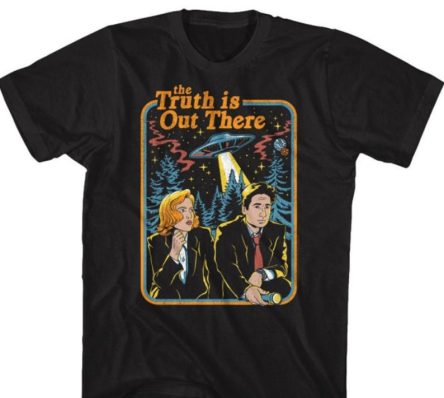 The X-Files The Truth Is Out There Custom Drawing TShirt