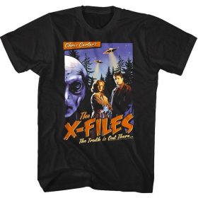 The X Files Truth is Out There Vintage Poster Men's T Shirt