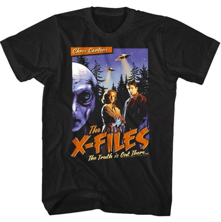 The X Files Truth is Out There Vintage Poster Men's T Shirt