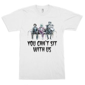 Tim Burton's Heroes You Can't Sit With Us T-Shirt
