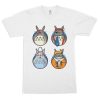 Totoro David Bowie Style T-Shirt, Studio Ghibli Funny Tee, Women's and Men's Sizes