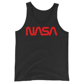 NASA Worm Logo Unisex Tank Top - Copy