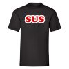 SUS Logo Funny T-Shirt Gamer Cool Swag Actin Kinda Sus Bro Imposter