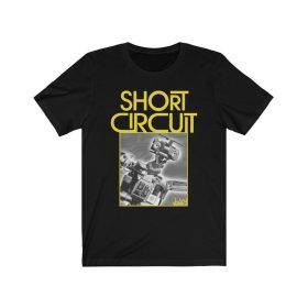 Short Circuit retro movie tshirt