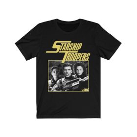 Starship Troopers retro movie tshirt
