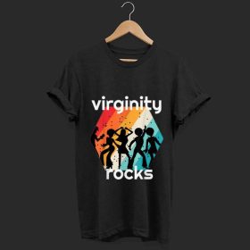 Vintage Retro Virginity Rocks shirt